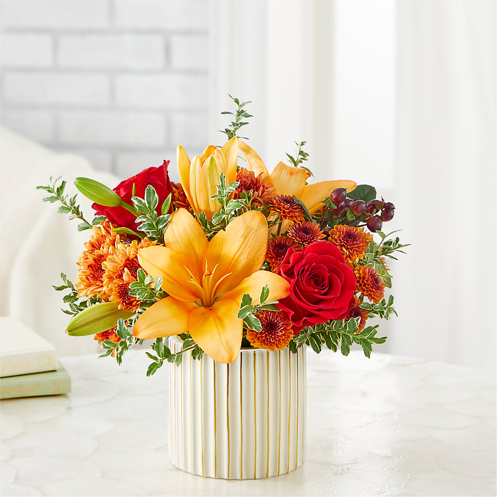 Scarlet Skies Bouquet – Bamboo Flowers, Buford GA
