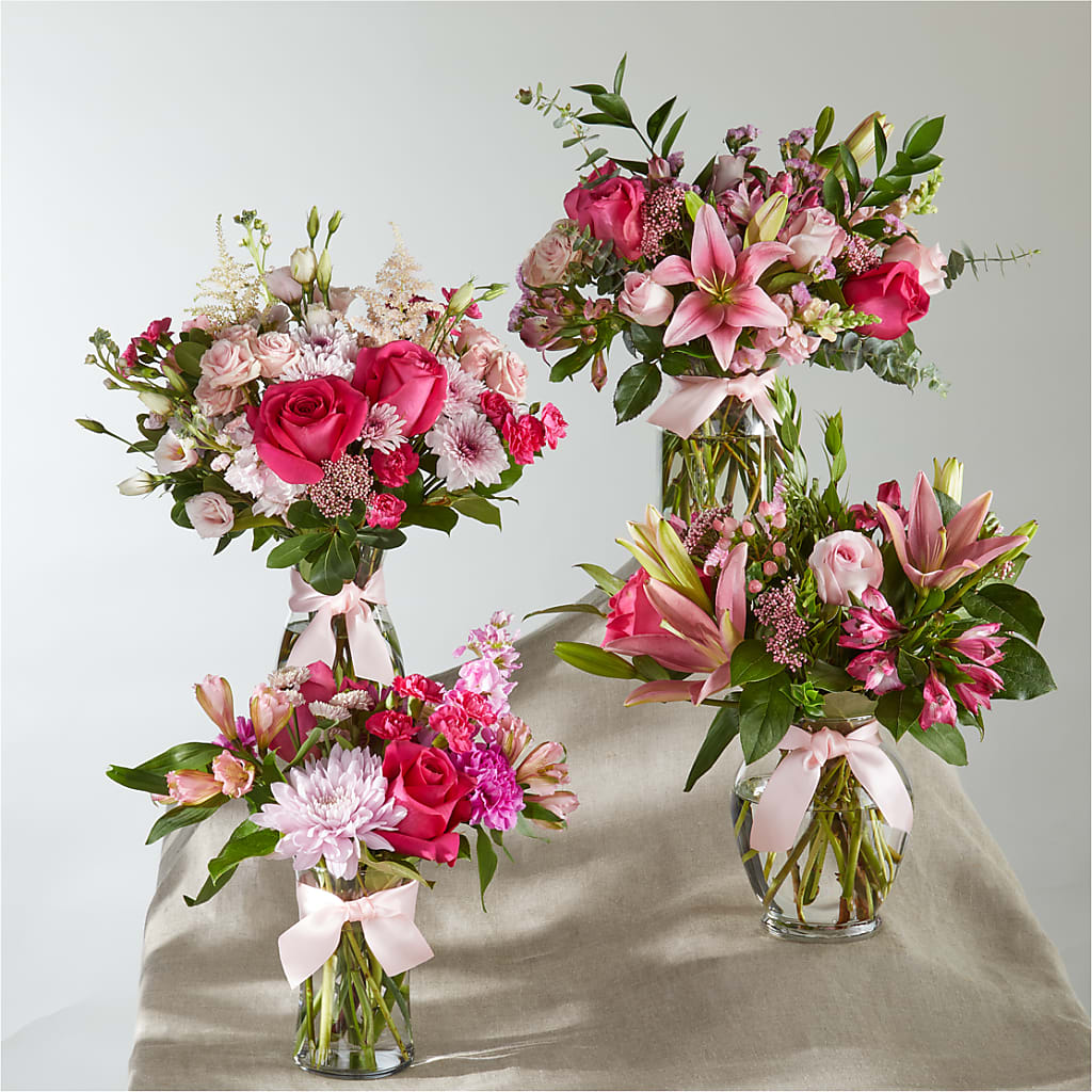 Pink Ribbon - A Florist Original – Bamboo Flowers, Buford GA