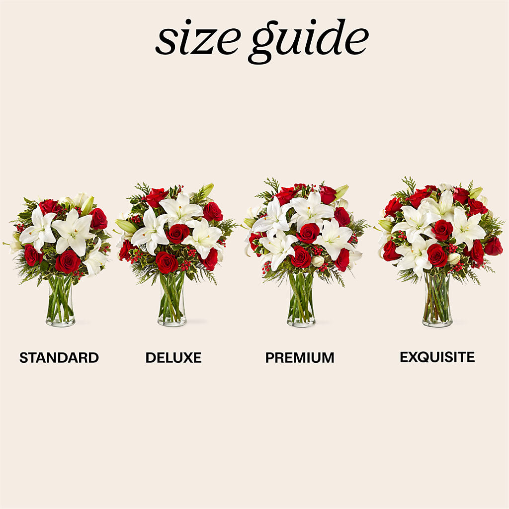 Sparkling Snowflakes Bouquet – Bamboo Flowers, Buford GA
