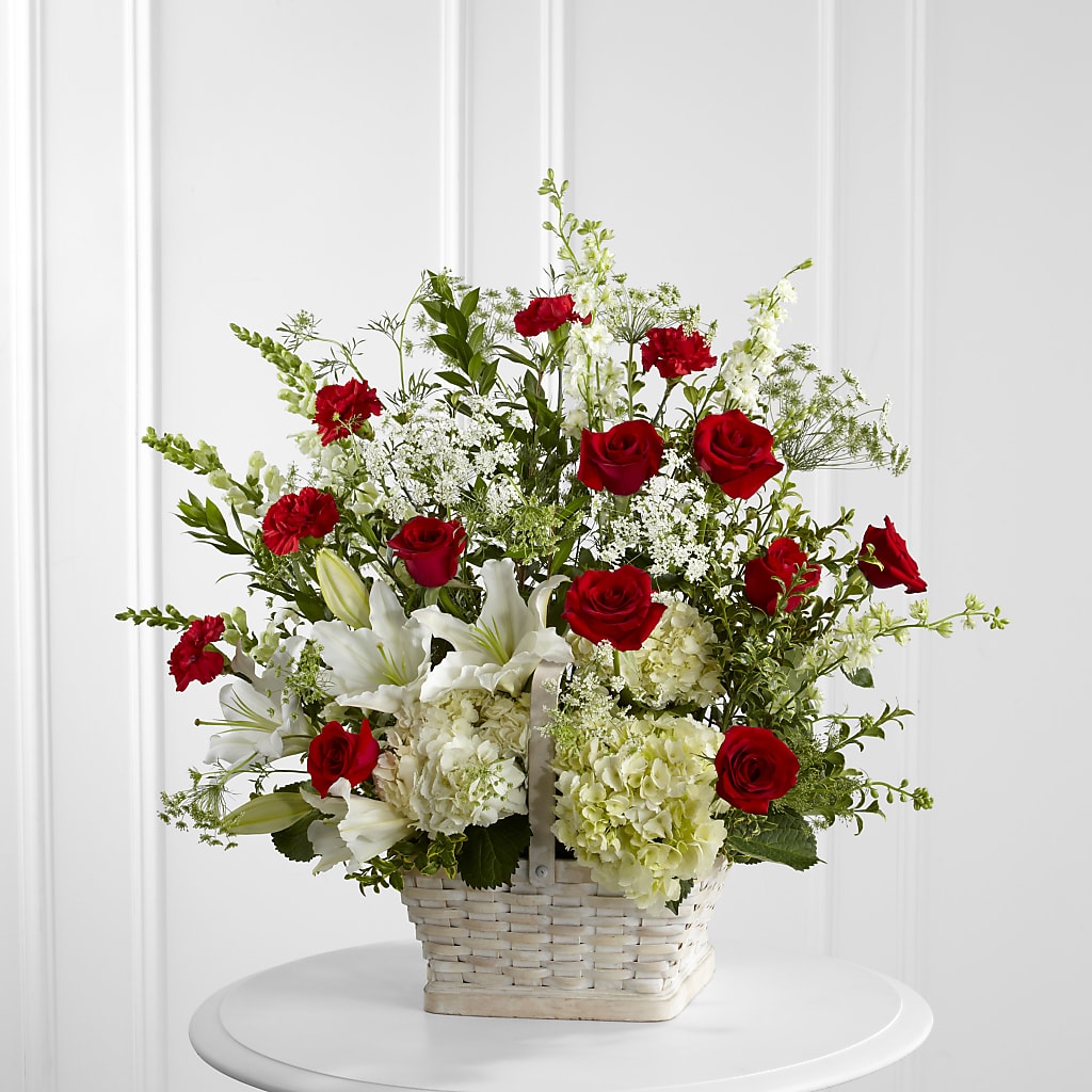 Arreglo floral en memoria amorosa