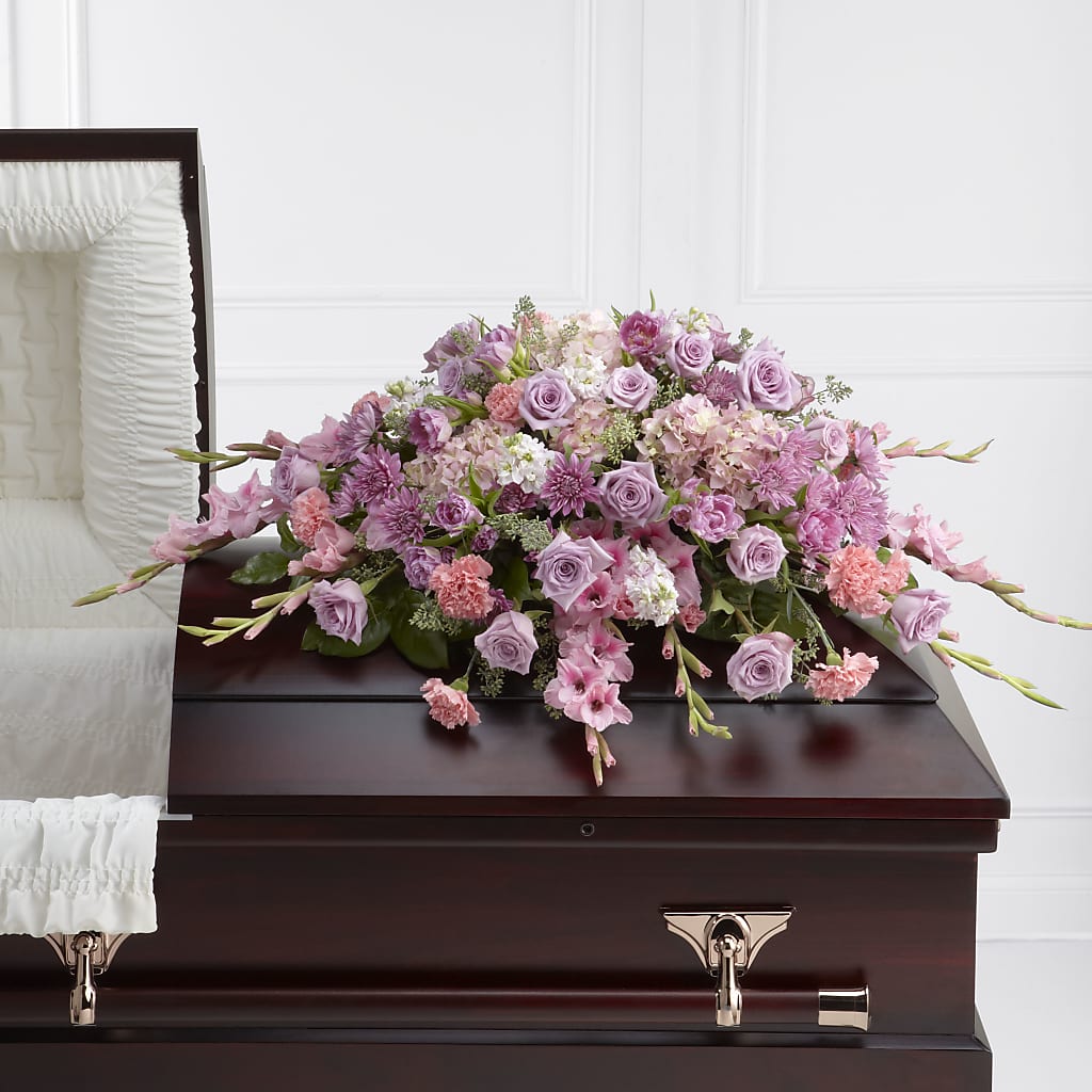 Arreglo floral para ataúd Immorata