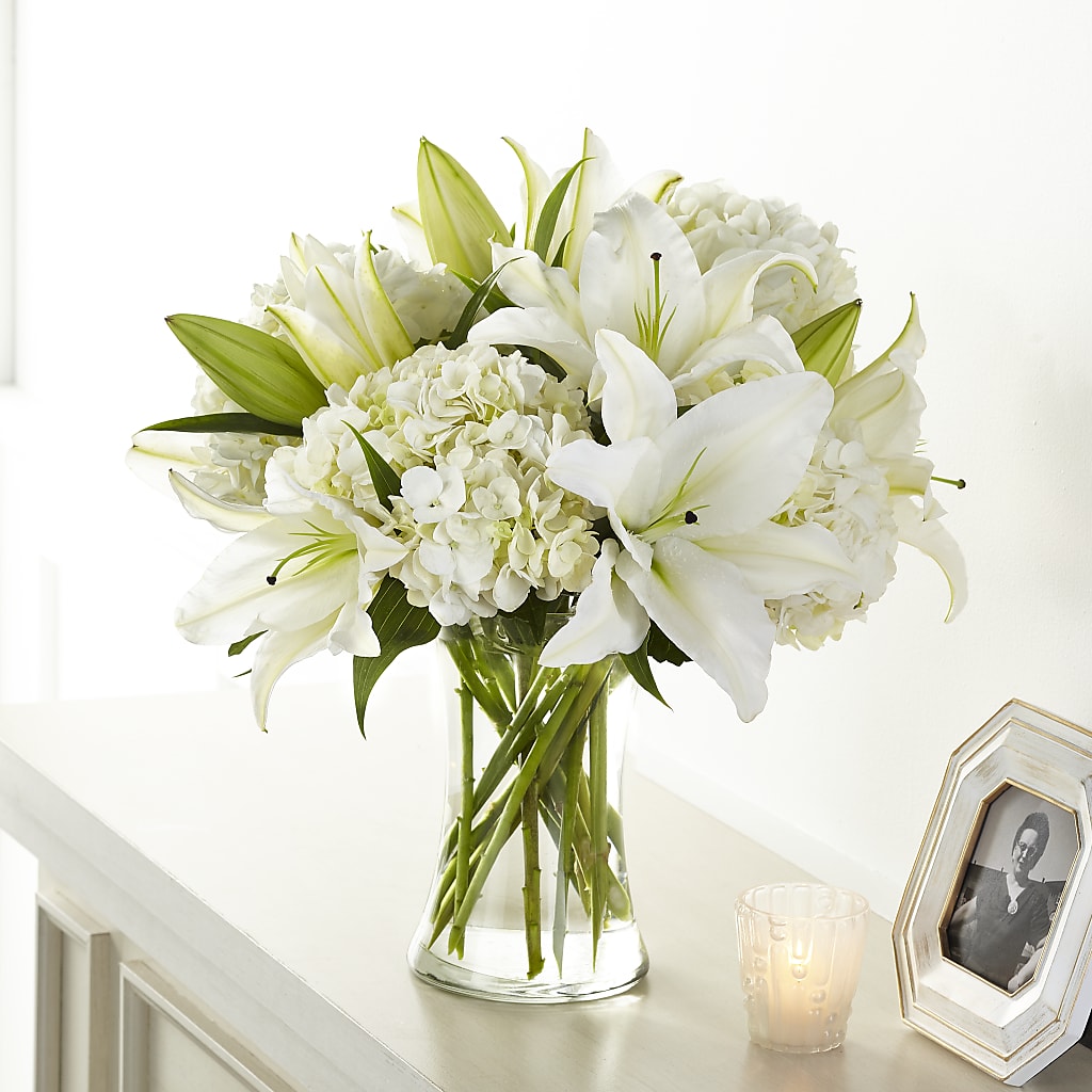 Bouquet de lys compassion