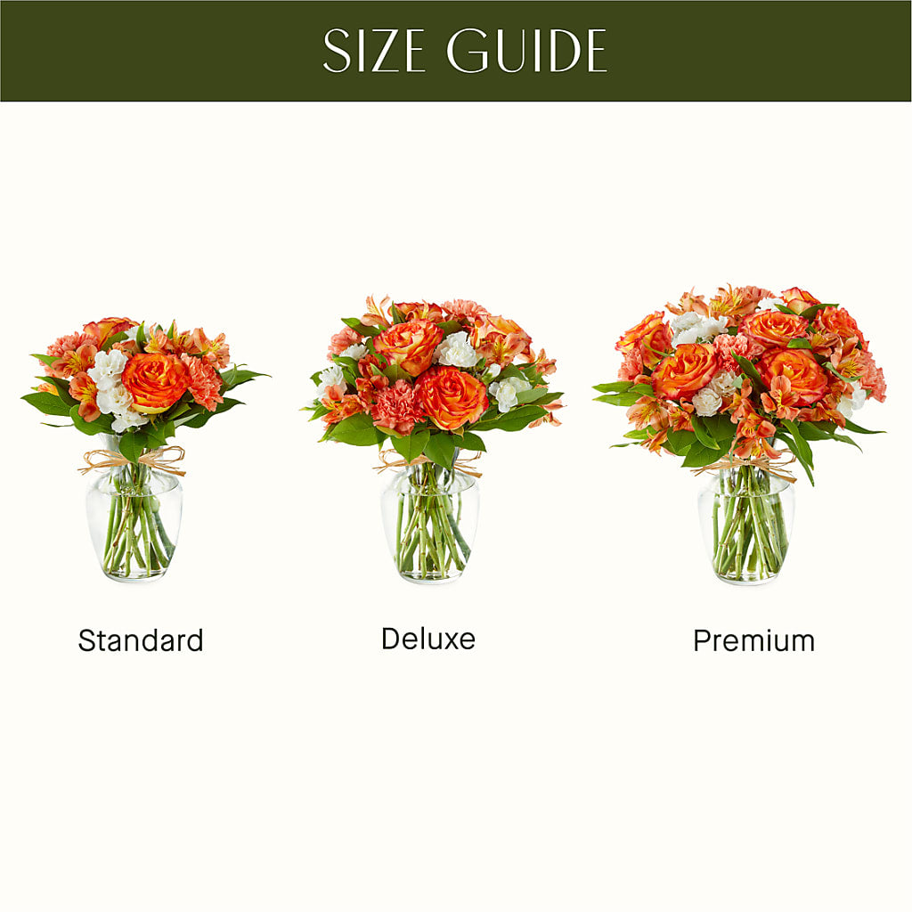 Apricot Glow Bouquet – Bamboo Flowers, Buford GA