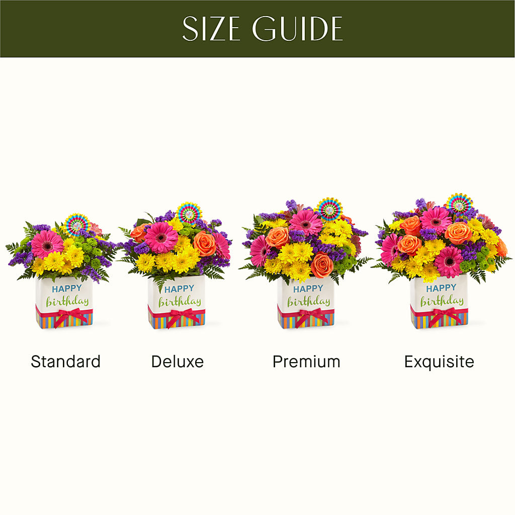 Birthday Brights Bouquet –  Bamboo Flowers, Buford GA
