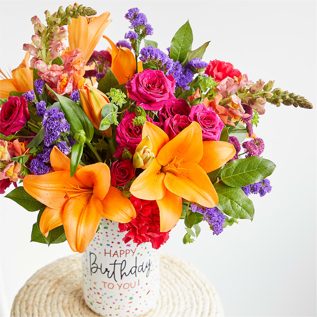 Birthday Palooza Bouquet –  Bamboo Flowers, Buford GA