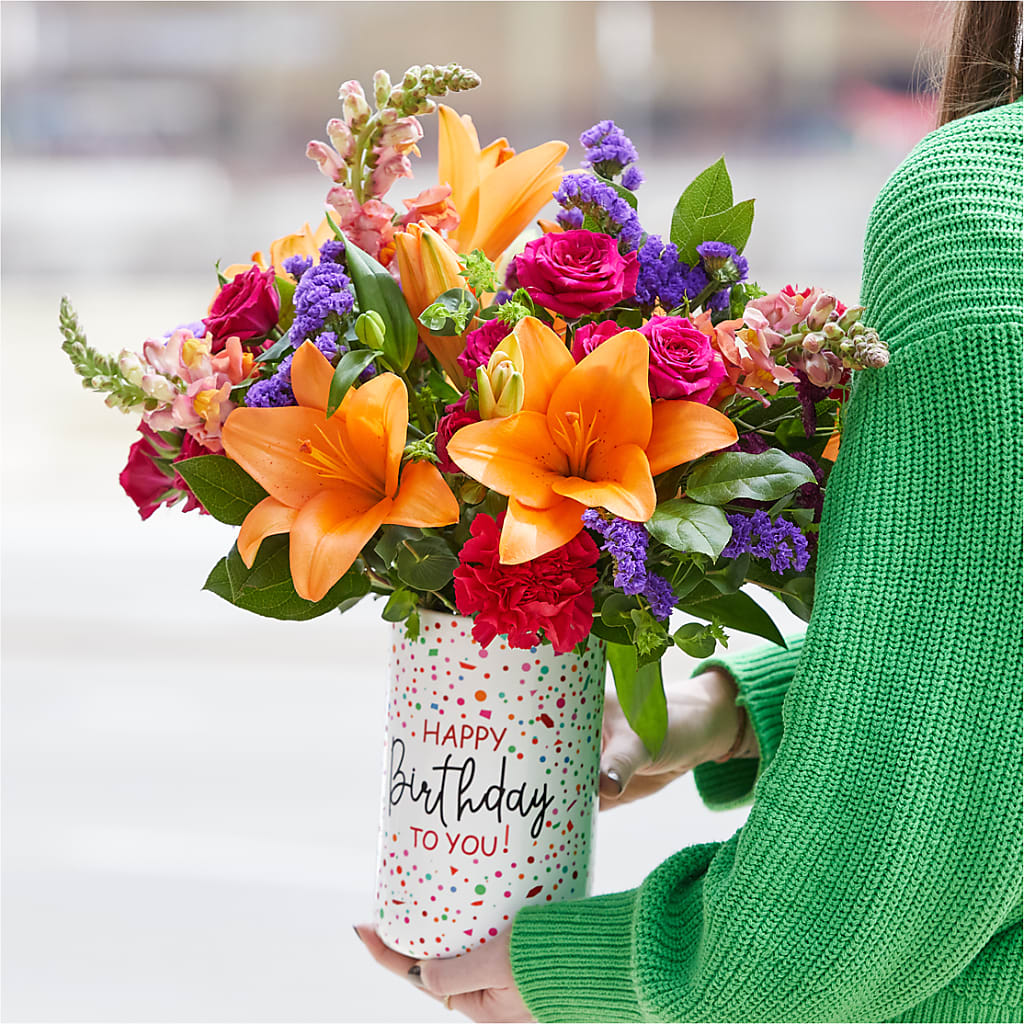 Birthday Palooza Bouquet –  Bamboo Flowers, Buford GA