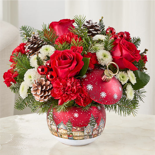 Christmas Carols Ornament –  Bamboo Flowers, Buford GA