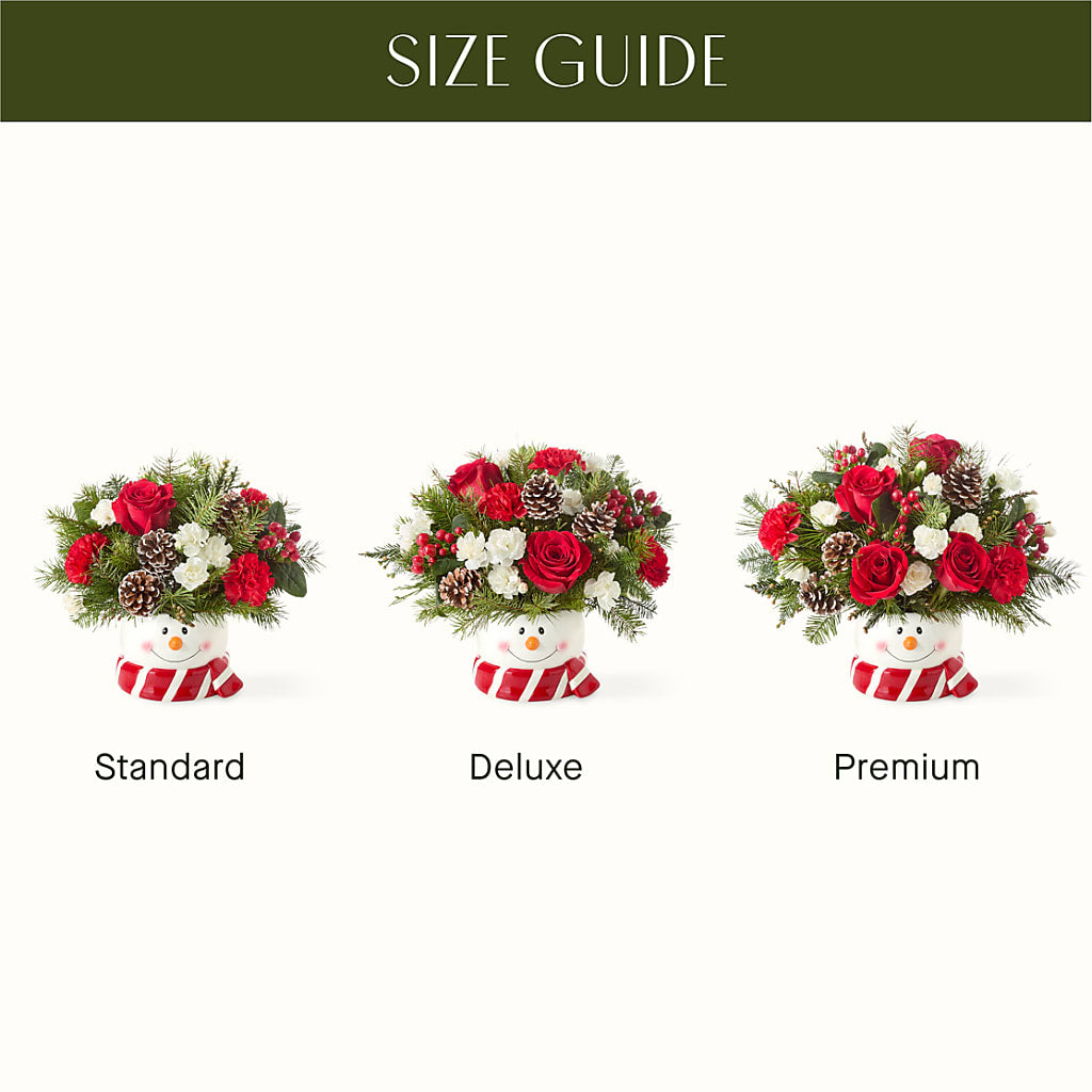 Jolly Snowman Bouquet –  Bamboo Flowers, Buford GA