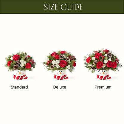 Jolly Snowman Bouquet –  Bamboo Flowers, Buford GA