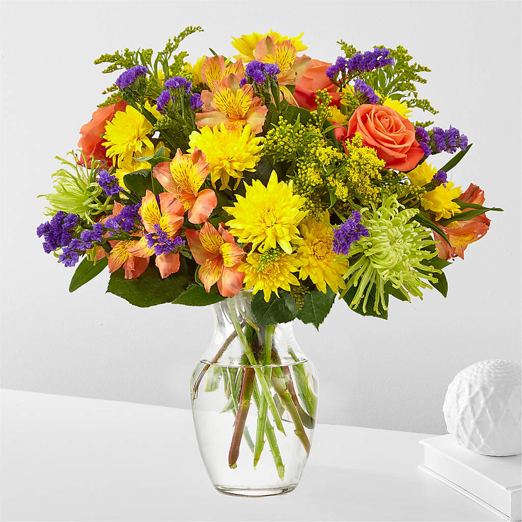 Marmalade Skies Bouquet –  Bamboo Flowers, Buford GA