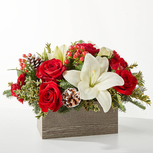 Snowy Wonderland Bouquet –  Bamboo Flowers, Buford GA