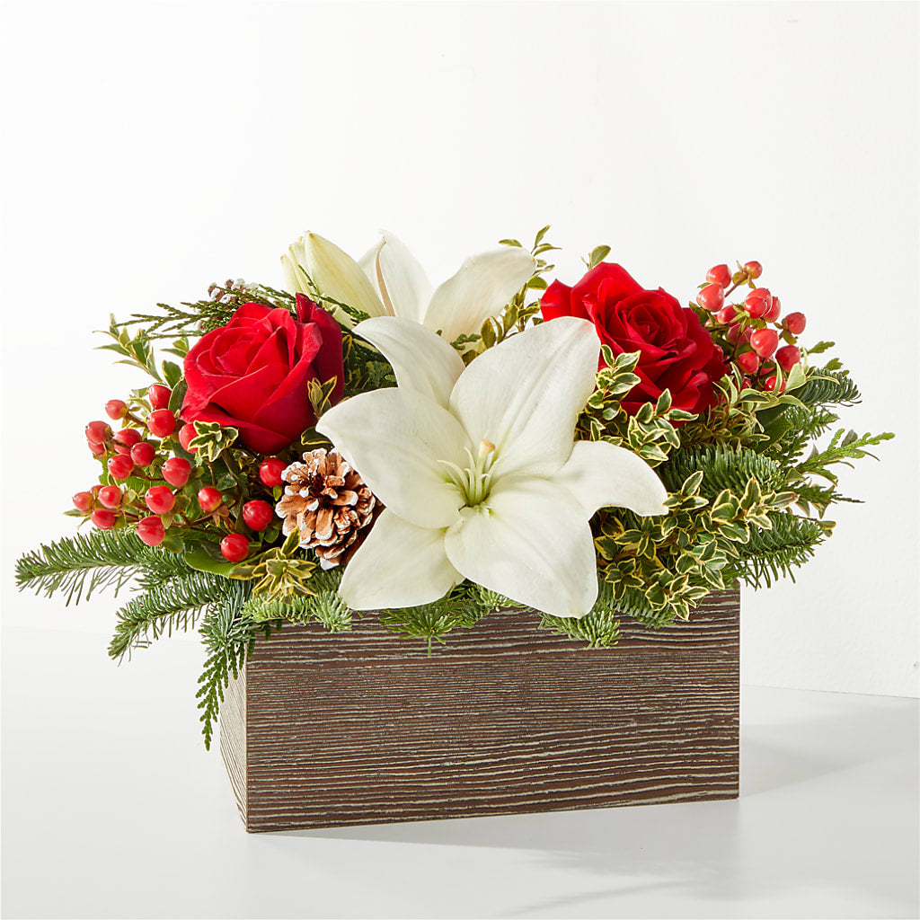 Snowy Wonderland Bouquet –  Bamboo Flowers, Buford GA