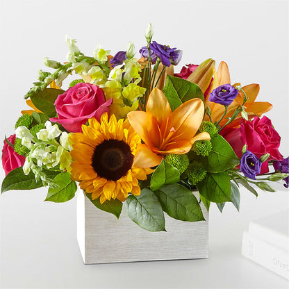 Bouquet en boîte "Best Day"