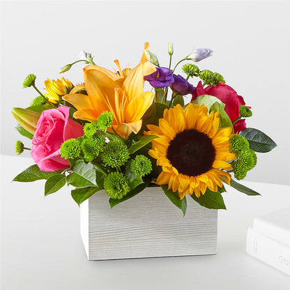 Ramo de flores en caja Best Day