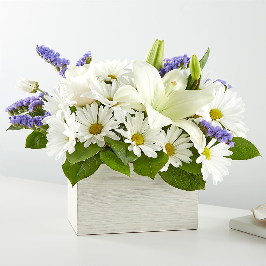Beyond Blue Box Bouquet –  Bamboo Flowers, Buford GA