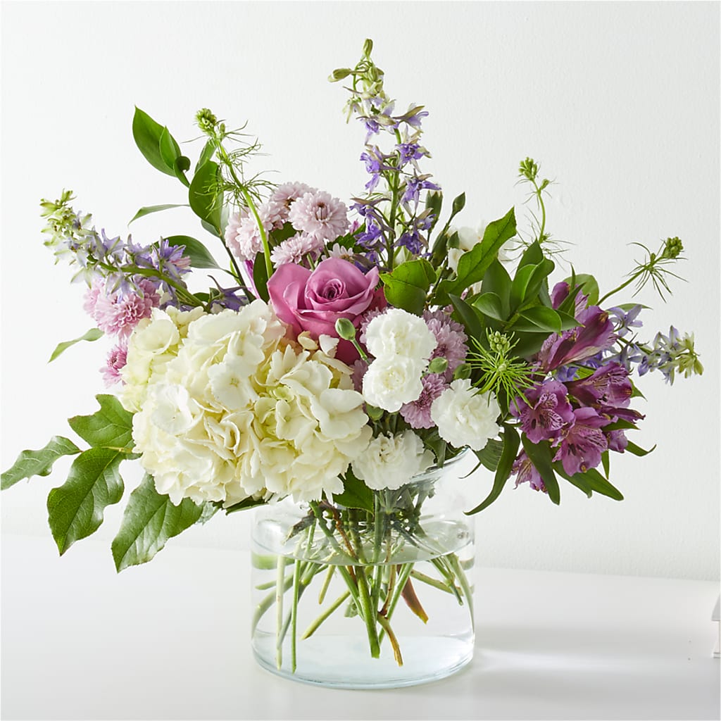 Violet Caress Bouquet –  Bamboo Flowers, Buford GA