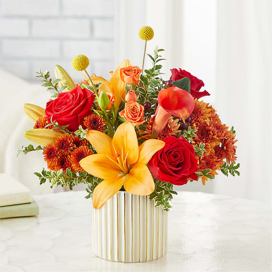 Scarlet Skies Bouquet –  Bamboo Flowers, Buford GA