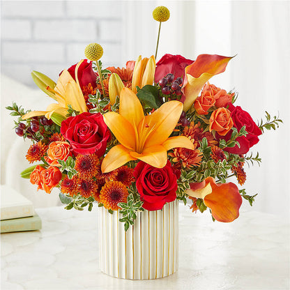 Scarlet Skies Bouquet –  Bamboo Flowers, Buford GA