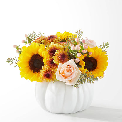 Pumpkin to Talk About Bouquet –  Bamboo Flowers, Buford GA