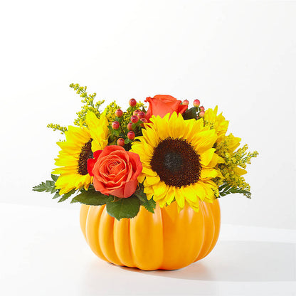 Pick of the Patch Pumpkin Bouquet –  Bamboo Flowers, Buford GA