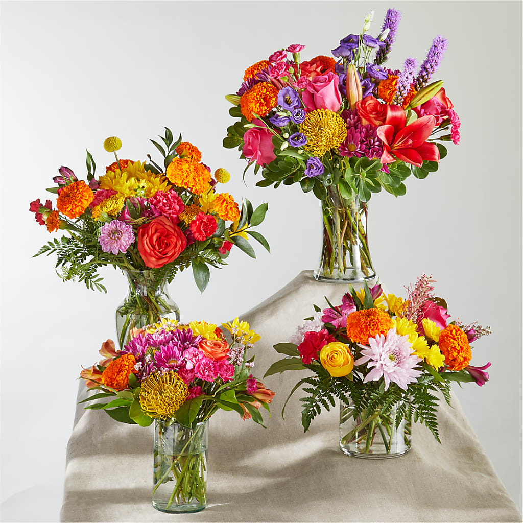 Feast of Color – A Florist Original –  Bamboo Flowers, Buford GA