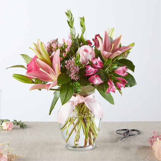 Pink Ribbon - A Florist Original –  Bamboo Flowers, Buford GA