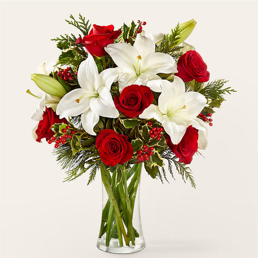 Sparkling Snowflakes Bouquet –  Bamboo Flowers, Buford GA