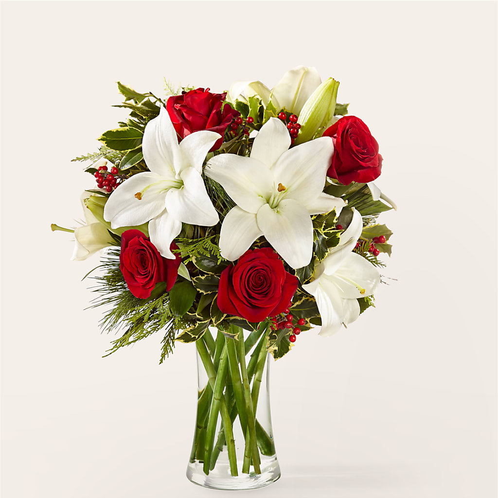 Sparkling Snowflakes Bouquet –  Bamboo Flowers, Buford GA