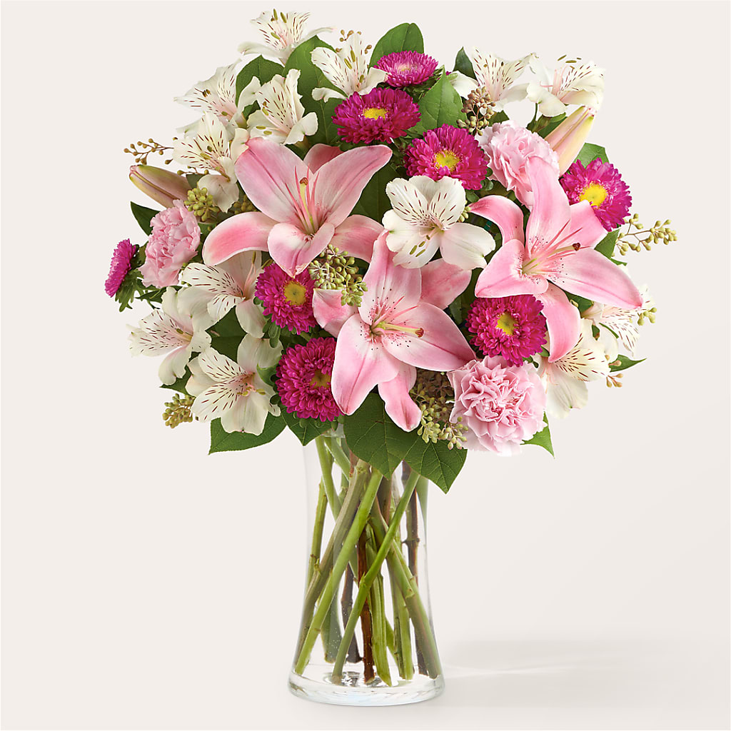 Feeling Fuchsia Bouquet –  Bamboo Flowers, Buford GA