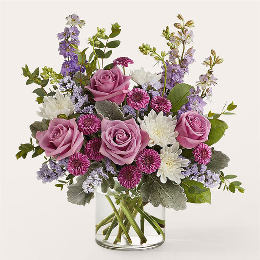 Violet Frost Bouquet –  Bamboo Flowers, Buford GA