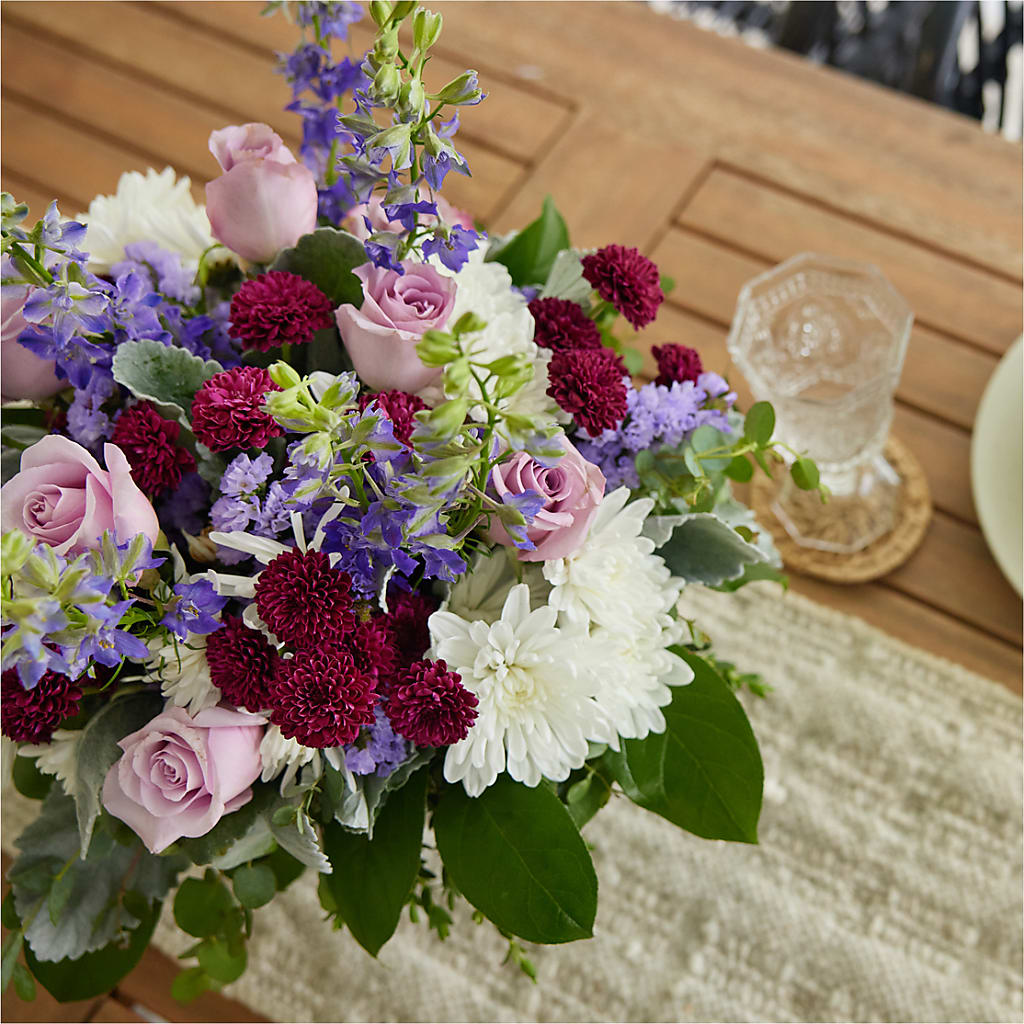 Violet Frost Bouquet –  Bamboo Flowers, Buford GA