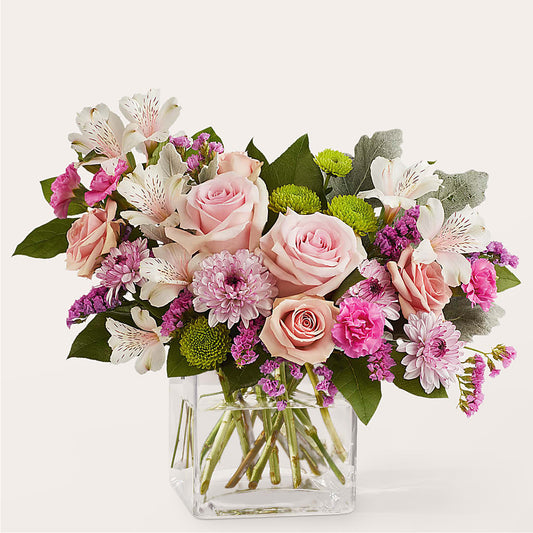 Ramo de gamuza rosa