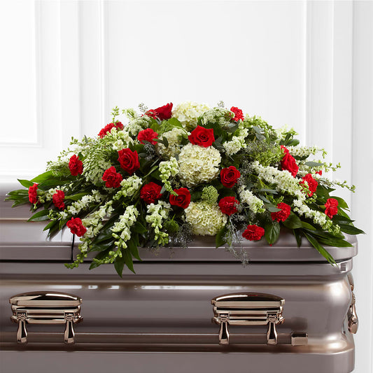 Arreglo floral Sinceridad para féretro