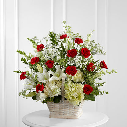 Arreglo floral en memoria amorosa