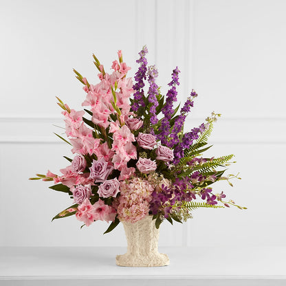 Arreglo floral fluido