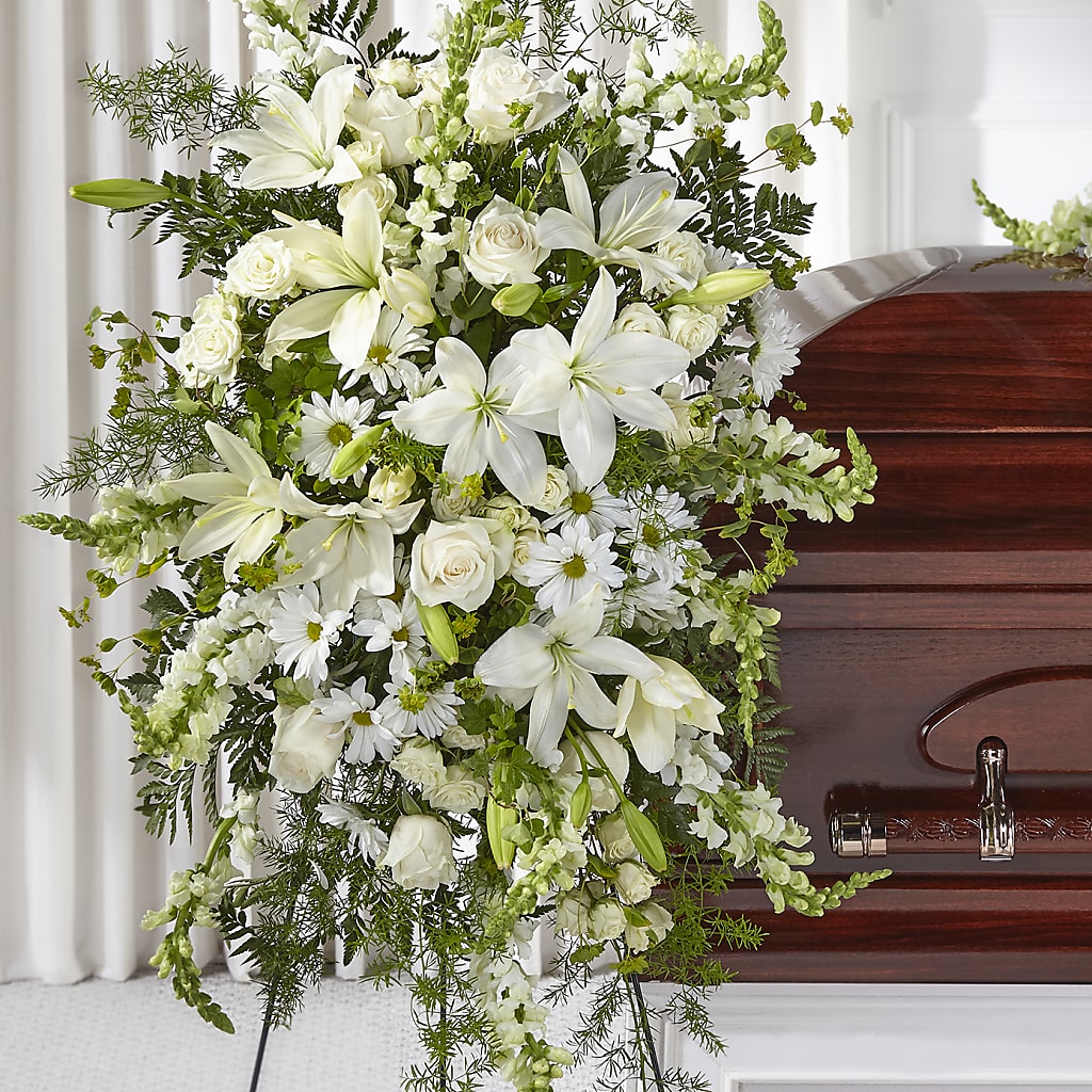 Loving Thoughts Standing Spray –  Bamboo Flowers, Buford GA
