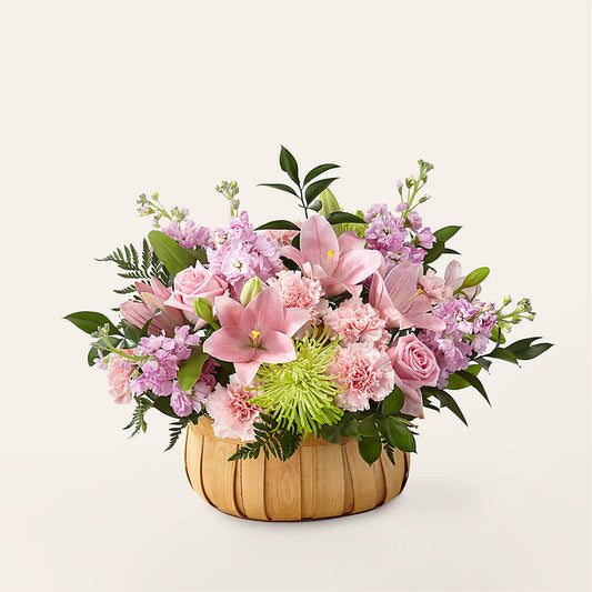 Beautiful Spirit Basket –  Bamboo Flowers, Buford GA