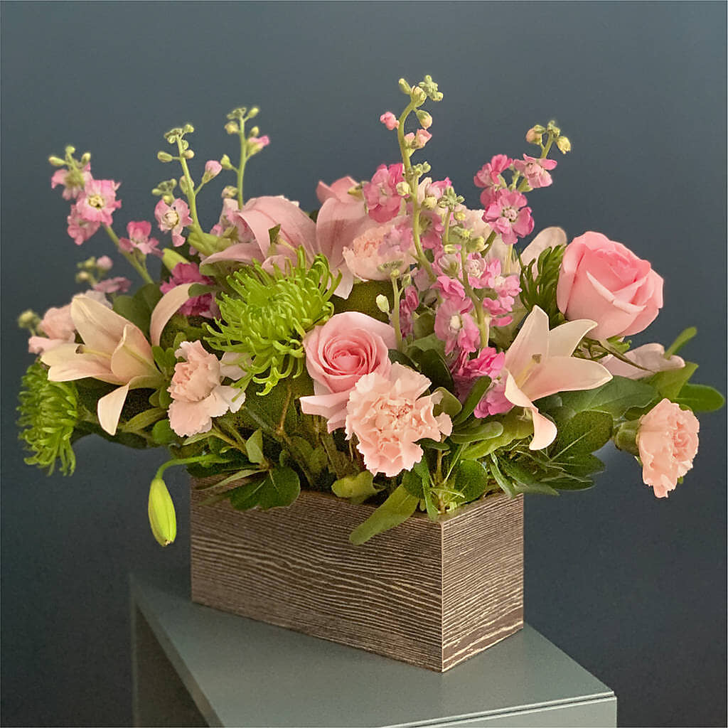 Beautiful Spirit Basket –  Bamboo Flowers, Buford GA