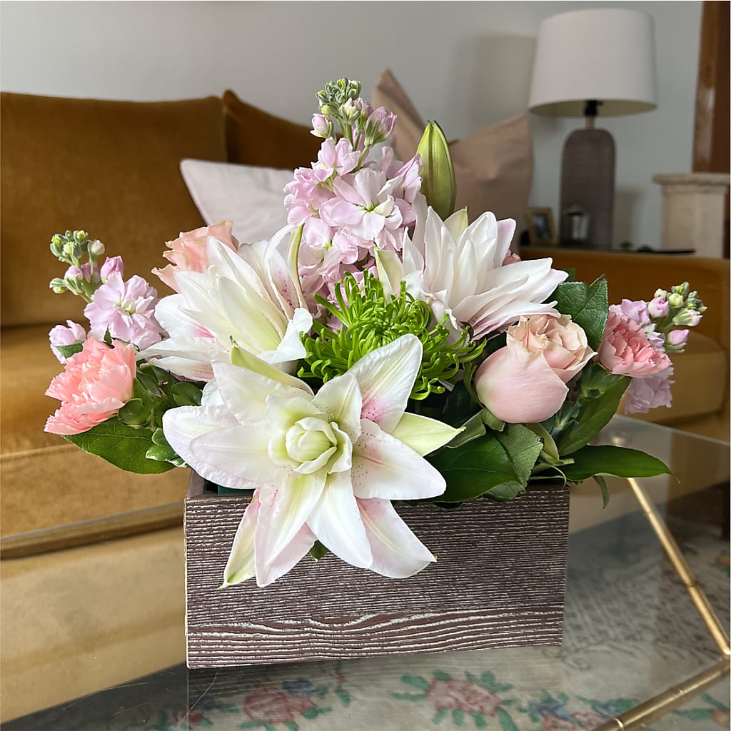 Beautiful Spirit Basket –  Bamboo Flowers, Buford GA