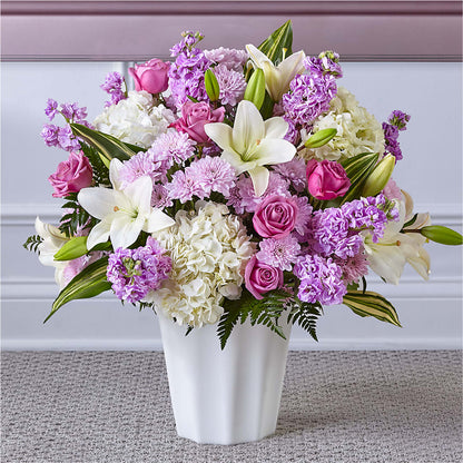 Heaven Sent Floor Basket –  Bamboo Flowers, Buford GA