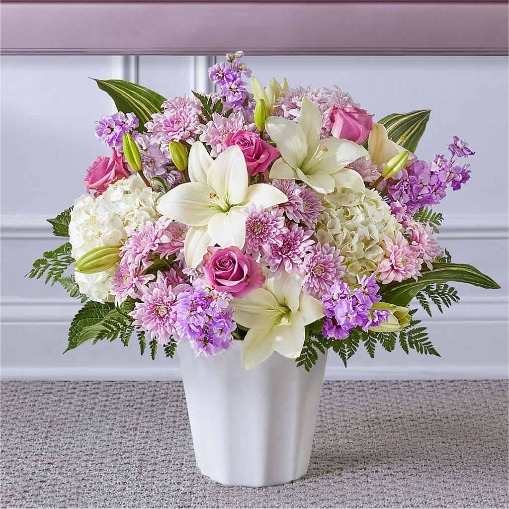 Heaven Sent Floor Basket –  Bamboo Flowers, Buford GA