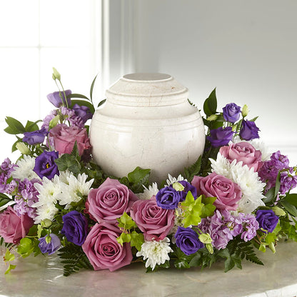 Blooming Sympathy Cremation Adornment –  Bamboo Flowers, Buford GA