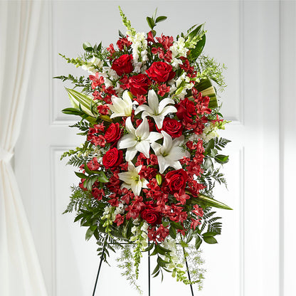 Everlasting Memory Standing Spray –  Bamboo Flowers, Buford GA