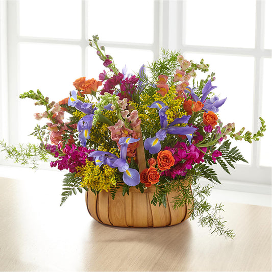 Garden of Life Basket –  Bamboo Flowers, Buford GA