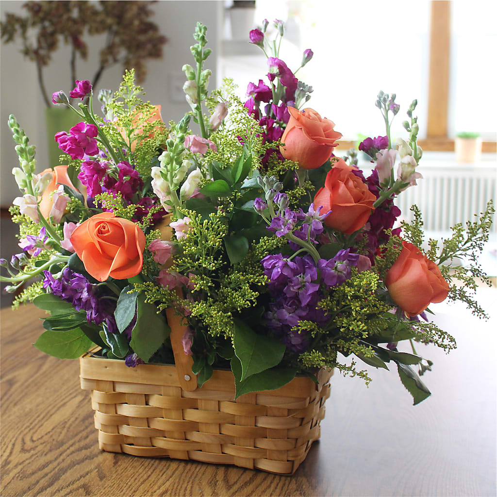 Garden of Life Basket –  Bamboo Flowers, Buford GA