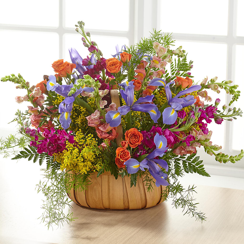 Garden of Life Basket –  Bamboo Flowers, Buford GA