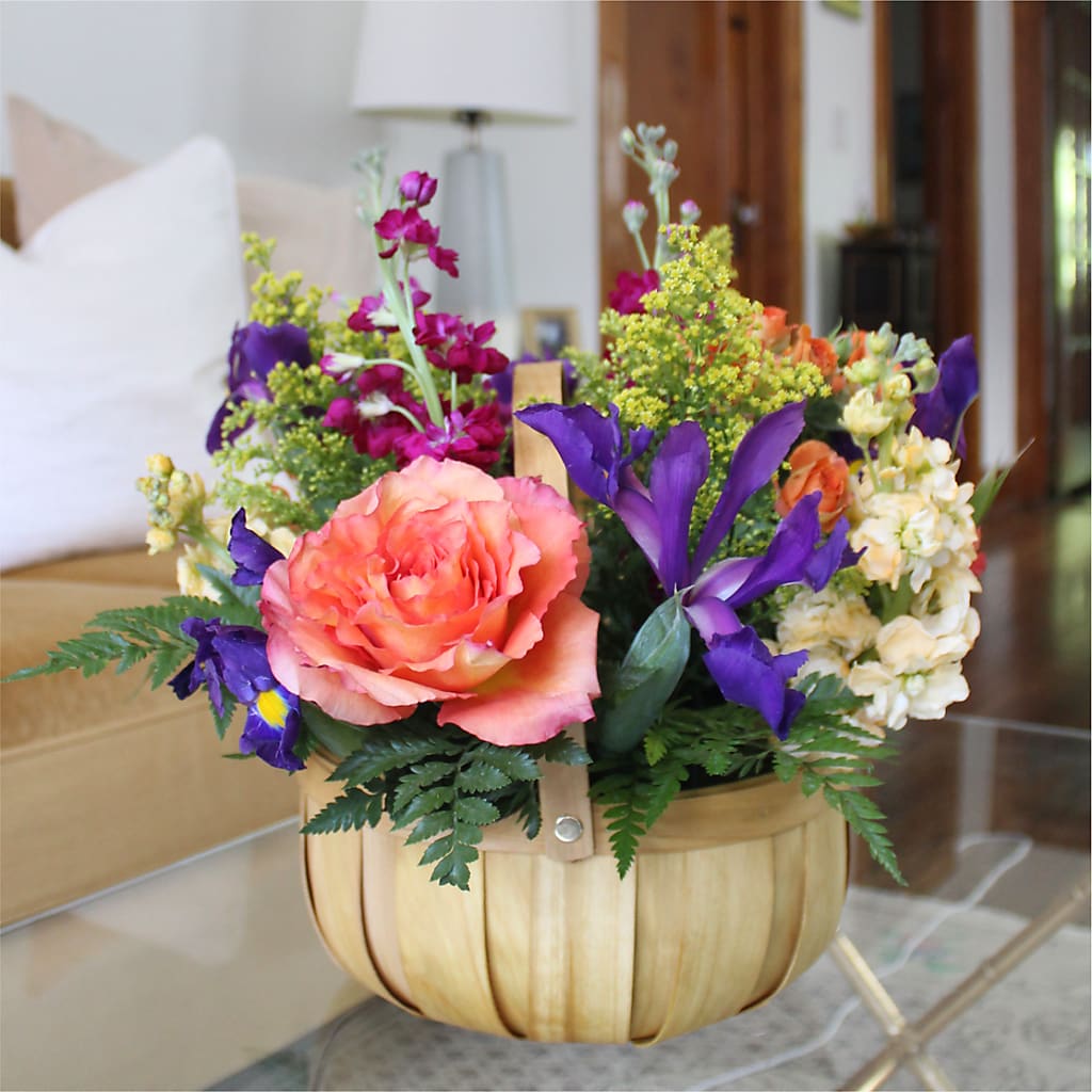 Garden of Life Basket –  Bamboo Flowers, Buford GA