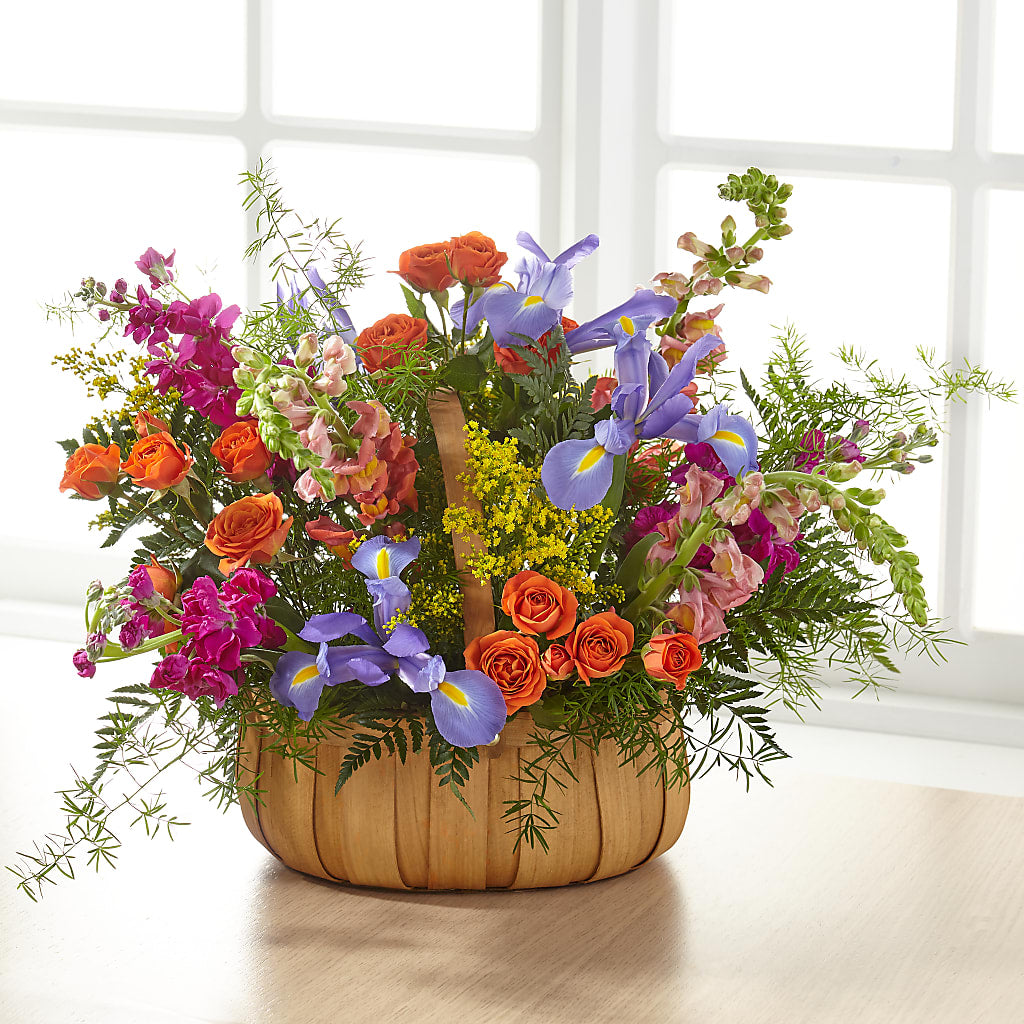 Garden of Life Basket –  Bamboo Flowers, Buford GA