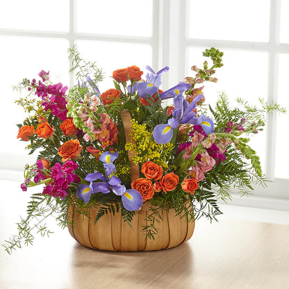 Garden of Life Basket –  Bamboo Flowers, Buford GA