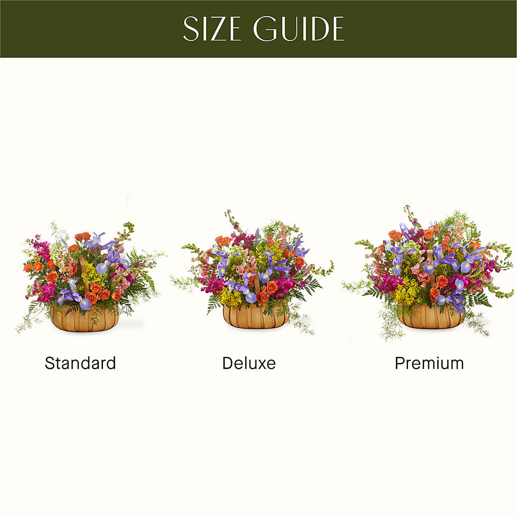 Garden of Life Basket –  Bamboo Flowers, Buford GA
